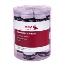 MSV Overgrip Skin perforated 0.5mm (sweat absorption/grip) white 24 pack